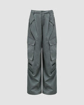Renewed High Waisted Cargo Pants